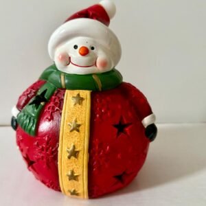 Boneco de Neve em Resina