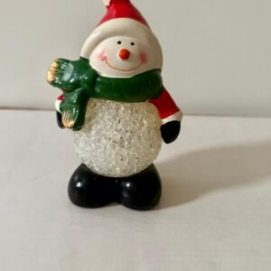 Boneco de Neve Luminária