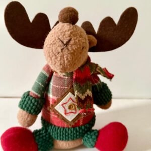 Rena do Papai Noel de Pano