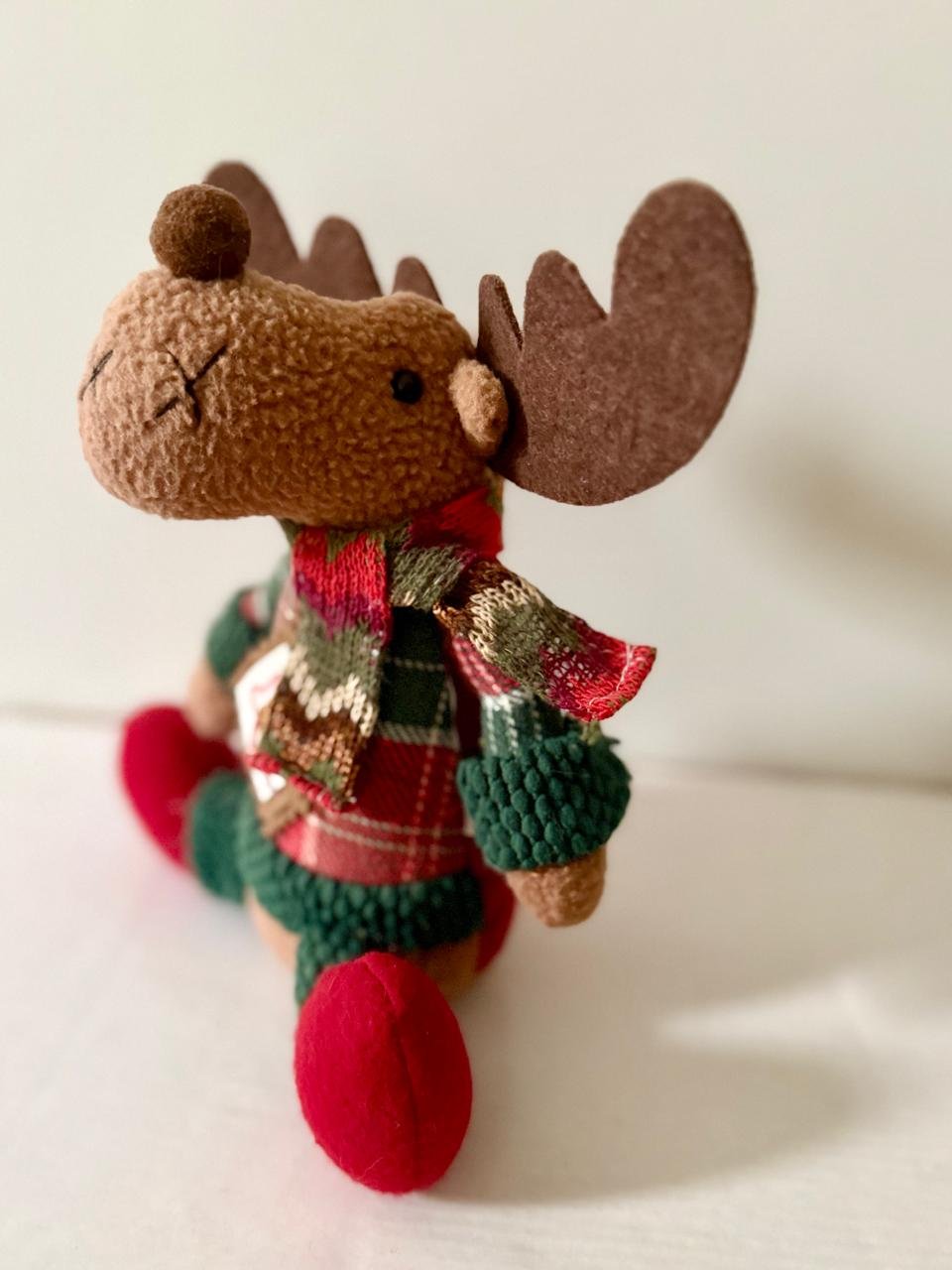 Rena do Papai Noel de Pano - Imagem 2