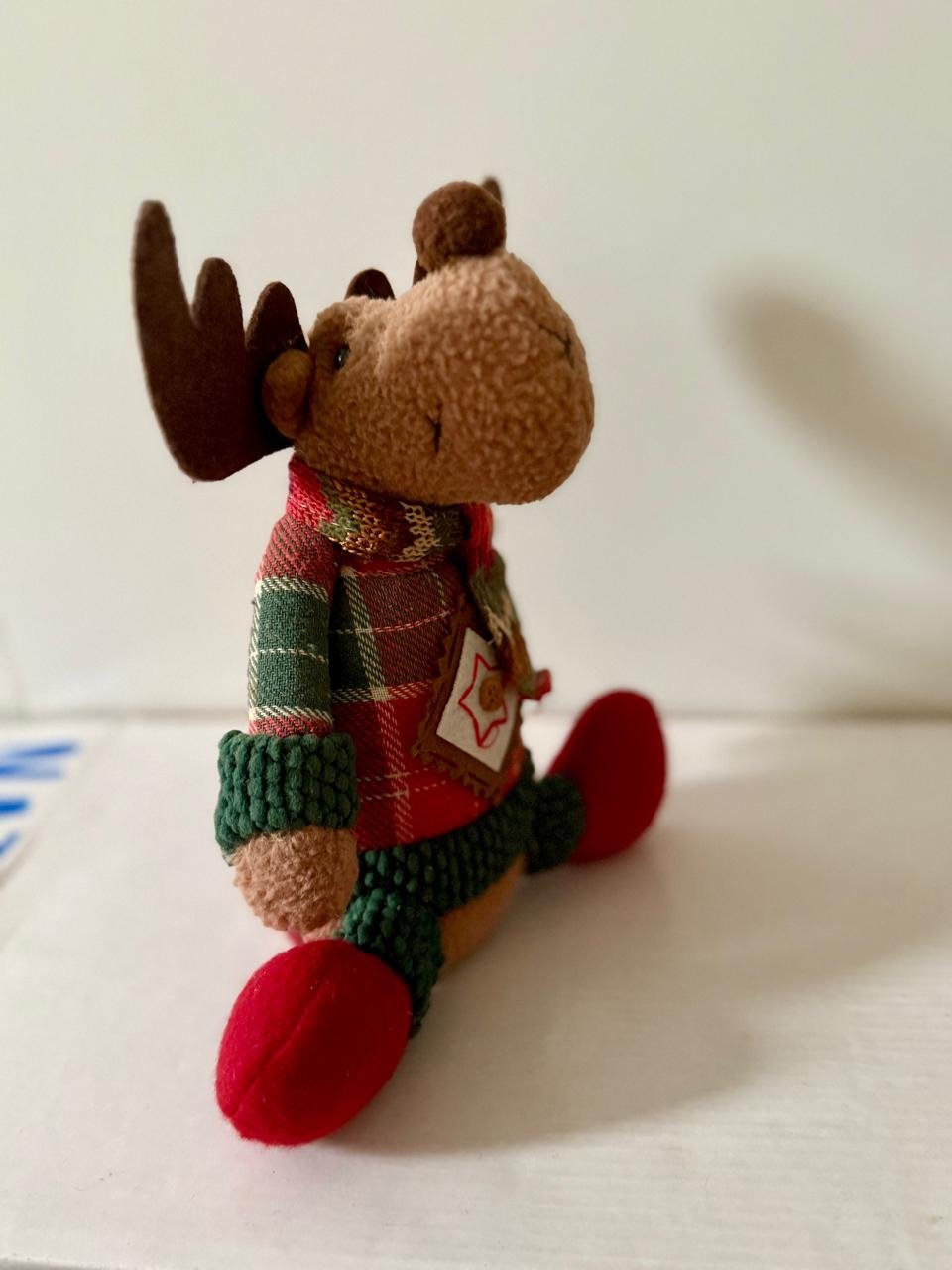 Rena do Papai Noel de Pano - Imagem 3