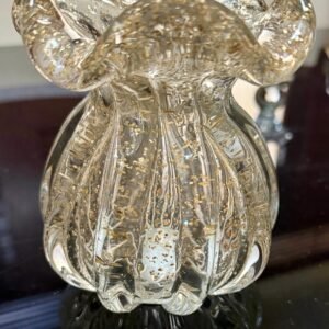 Vaso de vidro tipo murano